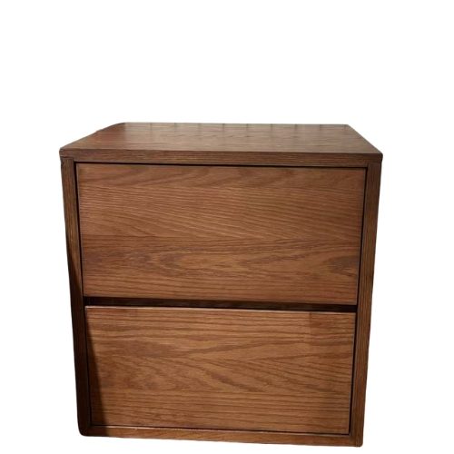 Yanglalo Bedside Table, Walnut Carousel 1