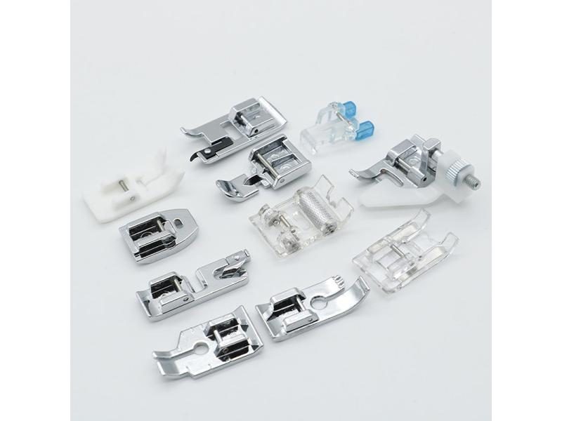 4/11pcs Sewing Machine Presser Foot Feet Kit Set With Box Brother Singer Janom Carousel 1
