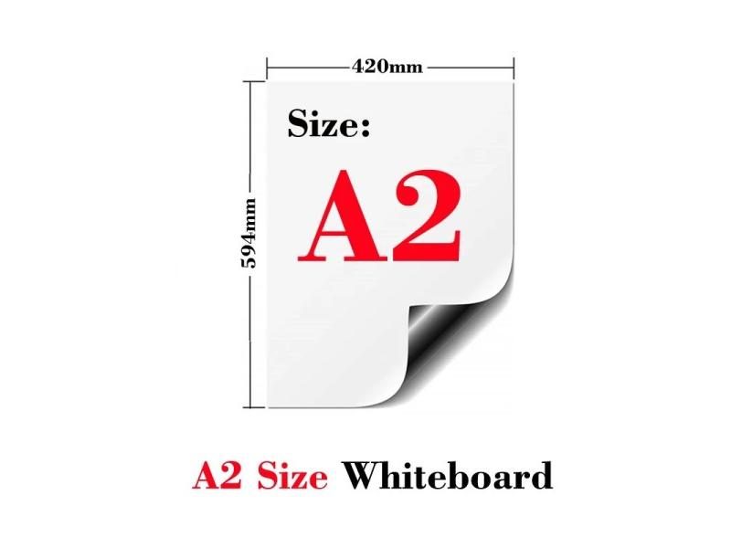 A2 Size Magnetic Erasable Whiteboard Stickers For Office Carousel 1