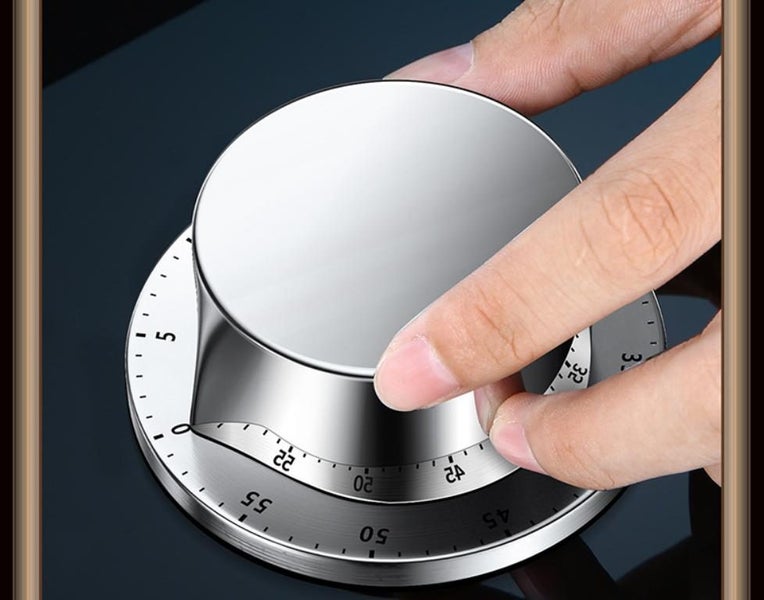Kitchen Timer Cooking Timer with Magnet Stainless Steel Kitchen Timer Carousel 5