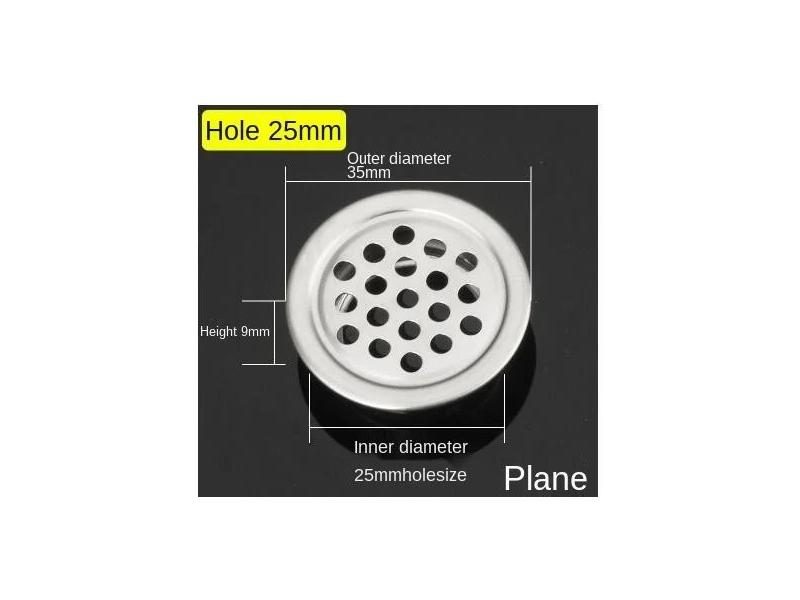 10Pcs Round Wardrobe Cabinet Mesh Hole Vent Cover Carousel 1