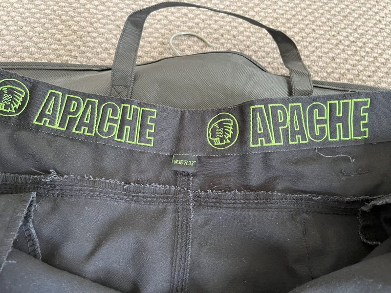 Apache Workwear Trousers – Black – 36" Waist / 33" Leg – Durable, Multi-Pocket63617773853699112