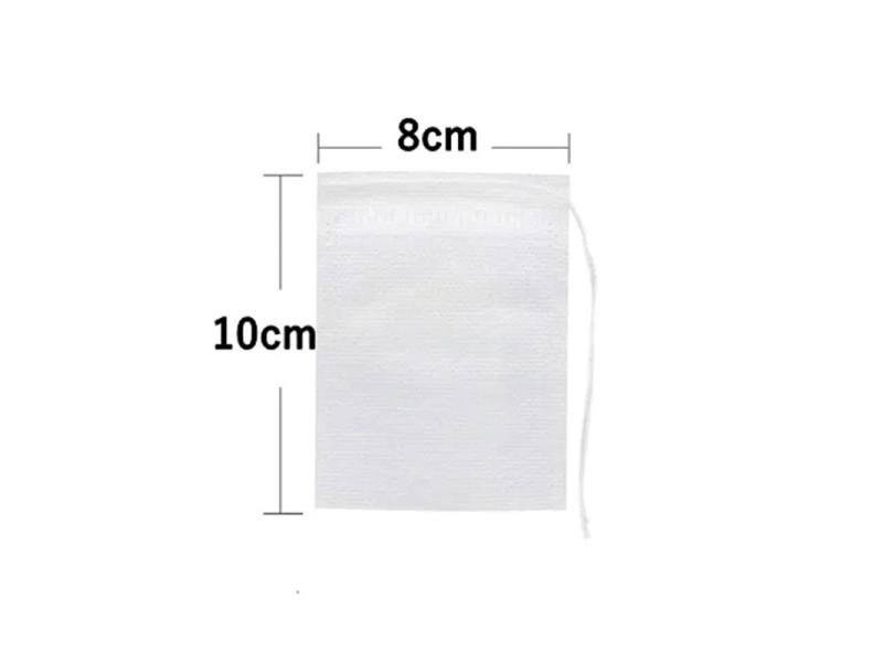 100/50PCS Tea Bags Disposable Non-woven Fabric Tea Filter Bag Spice Coffee Tea Carousel 1