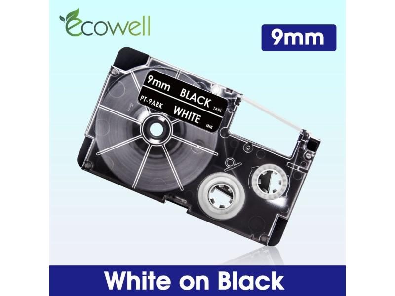 Ecowell 18Colors 9mm XR-9WE For Casio XR-9X XR-9RD XR-9BU XR-9YW XR-9GN Label Carousel 1