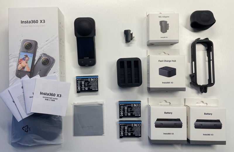 $1 No Res - Insta360 X3 360 Action Camera + TONNES of Freebies! Carousel 1