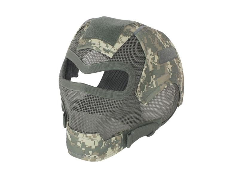 Airsoft Mask Full Face Mask War Game Steel Mesh Protective Mask Carousel 1