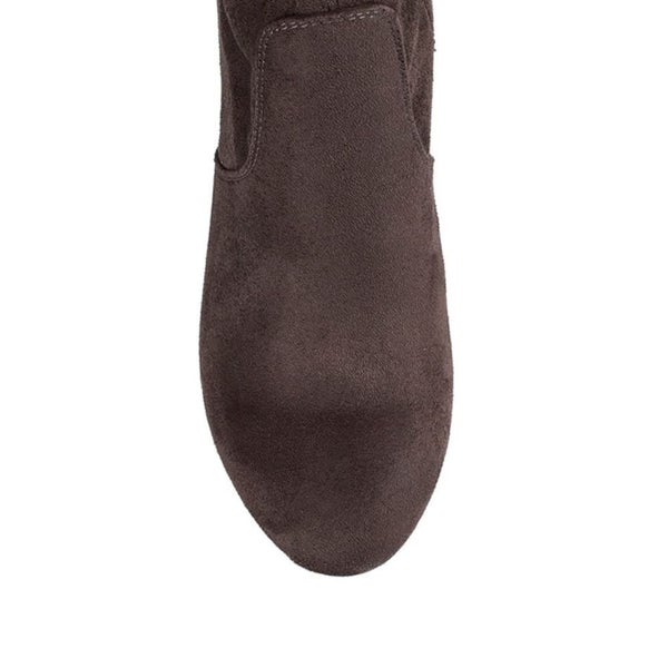 Verali Zeebra Knee High Boots Size 36 chocolate microsuede Carousel 2