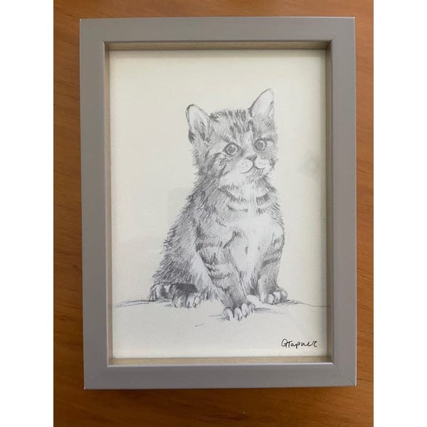 Gracie Tapner Paws For Thought A5 Framed Print64462422796291110