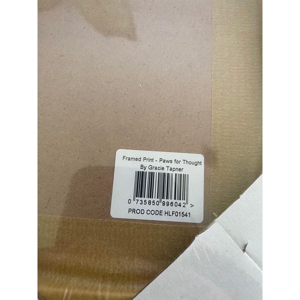 Gracie Tapner Paws For Thought A5 Framed Print64462422796291111