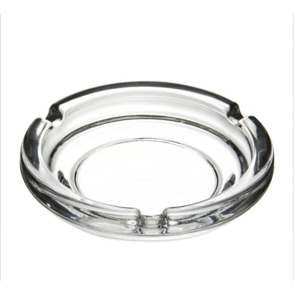 Libbey Clear Glass Ashtray - 11 cm Classic Design Carousel 1