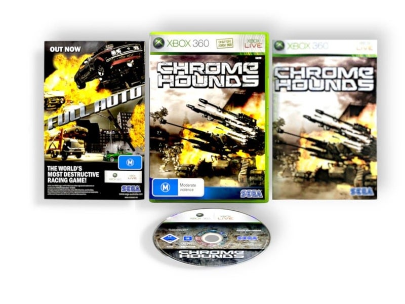 CHROMEHOUNDS (Chrome Hounds) Xbox 360 *MINT COMPLETE* Carousel 1
