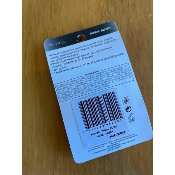 Rimmel Royal Blush Cream Blush - Coral Queen Carousel 2