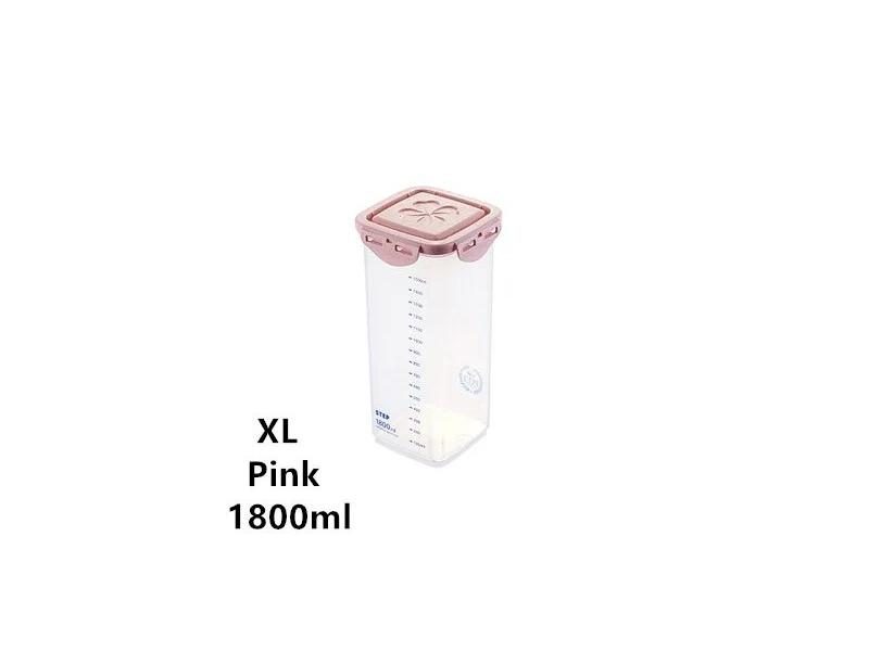WBBOOMING Healthy Plastic Box Food Storage Box Storage Tank Airtight Plastic Carousel 1