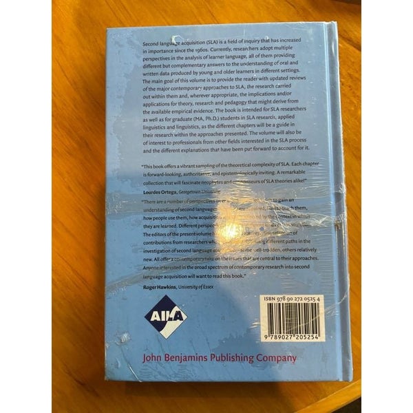 Contemporary Approaches to Second Language Acquisition - Brand New64307620165507111