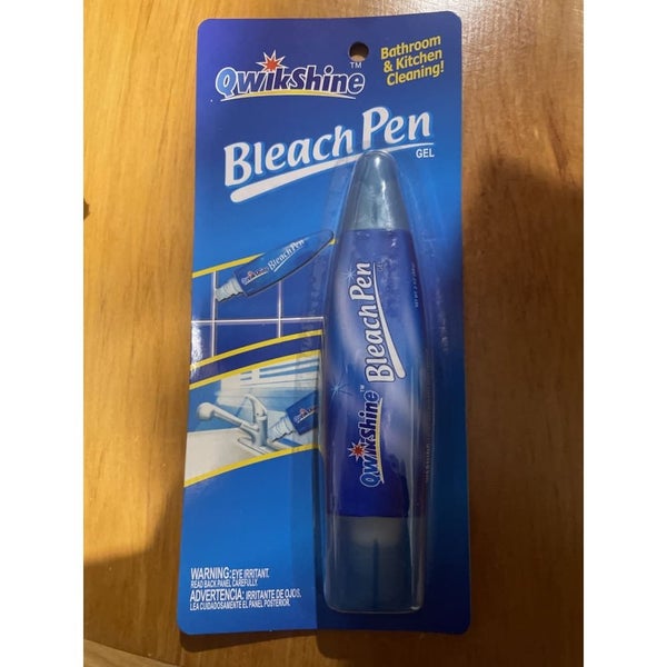 QwikShine Bleach Pen - Grout Cleaner & Stain Remover Carousel 1