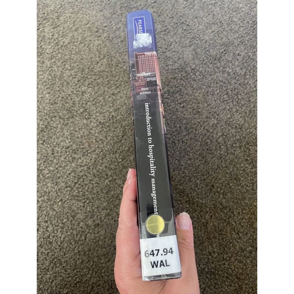 Introduction to Hospitality Management Third Edition64307325615490111