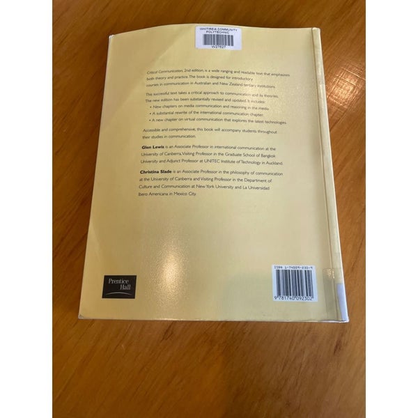 Critical Communication 2nd Edition Carousel 2