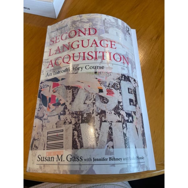 Second Language Acquisition: An Introductory Course64307422748033110