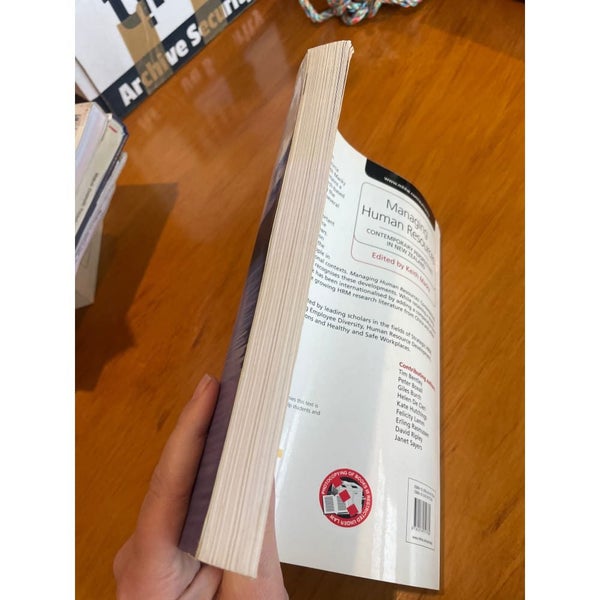 Managing Human Resources - Edited by Keith Macky Carousel 4