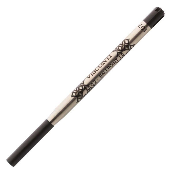 Visconti Black 1mm Ballpoint Pen Refill Carousel 1