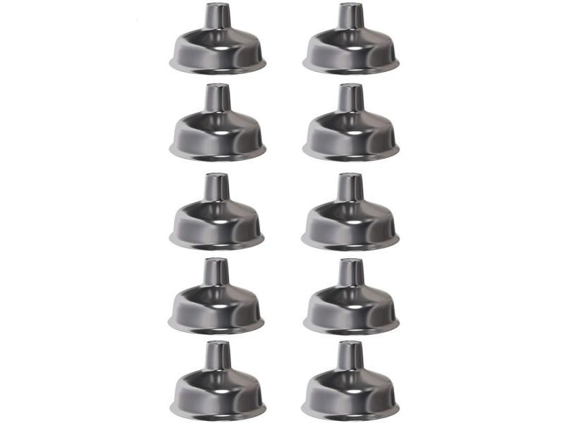 LMETJMA Stainless Steel Mini Funnels For All Kinds Of Hip Flasks Multipurpose Carousel 1