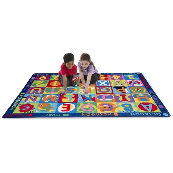 Melissa & Doug Jumbo ABC & 123 Rug Carousel 2