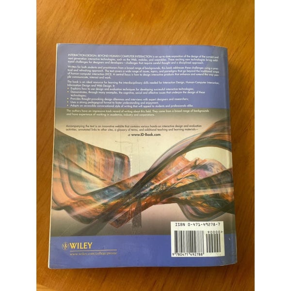 Interaction Design: Beyond Human-Computer Interaction Carousel 2