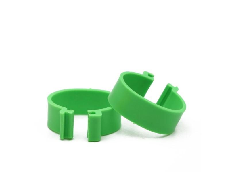 100Pcs 20mm Poultry Leg Buckle Ring 6 Colors Plastic Farm Equipments Carousel 1