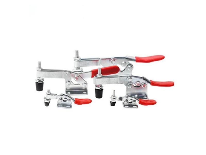 4pcs GH-201A Horizontal Toggle Clamp Quick-Release Toggle Clamps Set 27KG Carousel 1