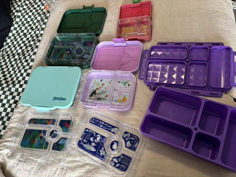 Bulk lot of yum box lunchbox’s and go green box Carousel 1