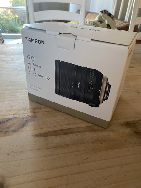 Tamron lens 24-70mm f/2.8 VC G2 for Nikon – Pristine Condition63616210545281113