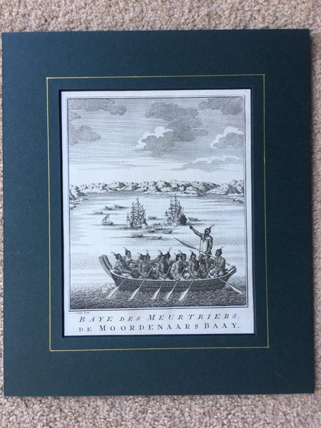Murderers Bay. Golden Bay. Abel Tasman. Original. 1758 Carousel 1