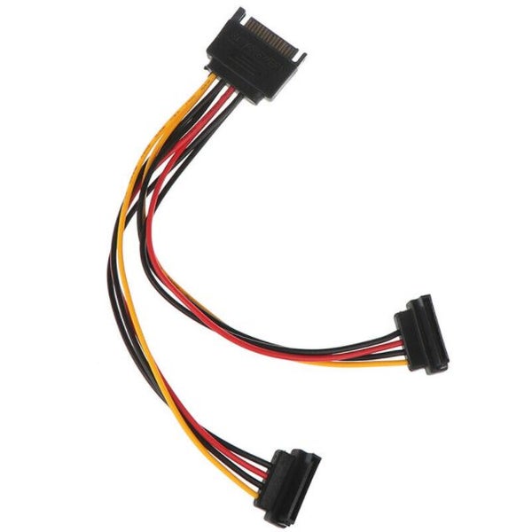 SATA Male to Female Splitter Adapter Power Cable Carousel 1