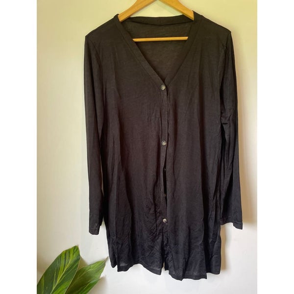 Size L Button up Longline Cardigan Carousel 1