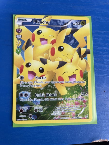 Pikachu Full Art Radiant Collection Carousel 1