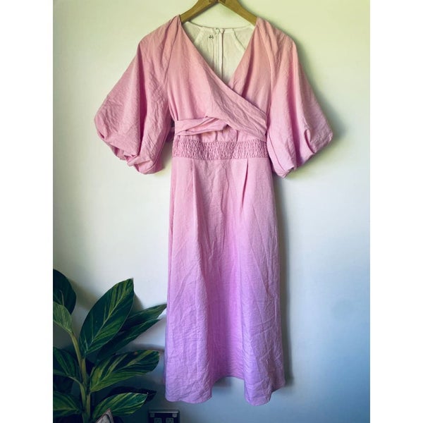 Brand New Cut Label Cross Front Maxi Dress Size 8 Carousel 1