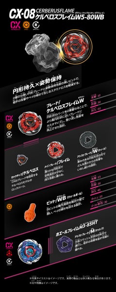 CX-08 Random Booster Vol.7 || Beyblade X (Takara Tomy) Carousel 17