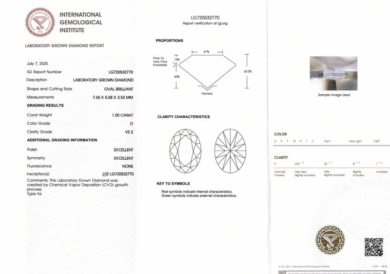 $1 RES ~ $1805 Retail * 1.00ct White Diamond Oval Cut VS2 Carousel 10