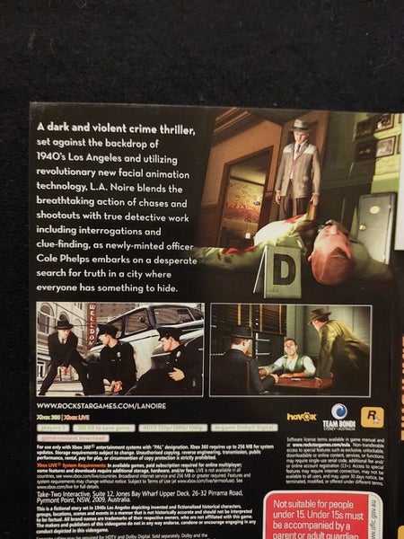 L. A. Noire - Rockstar Games Carousel 6