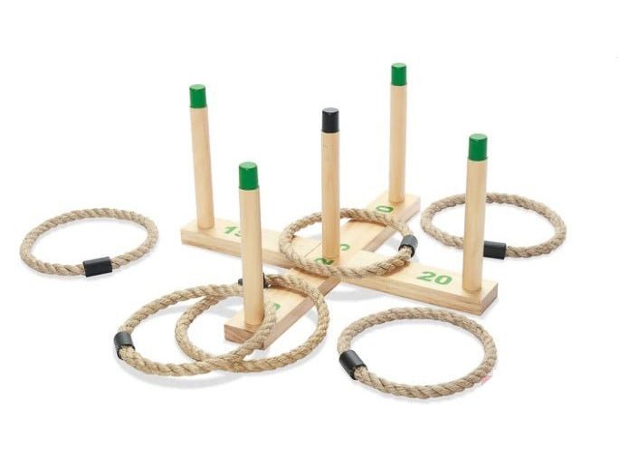 Wooden Ring Toss Game Set Carousel 1