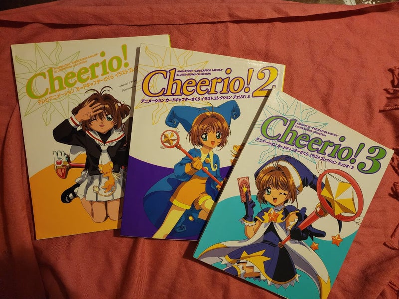 Card captor Sakura Cheerio Art books and Hugcots (afterpay available) Carousel 1