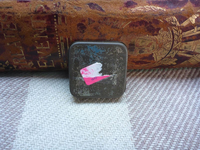Vintage Gramophone Needles Tin & Contents Herold Zukunft Needles Carousel 5