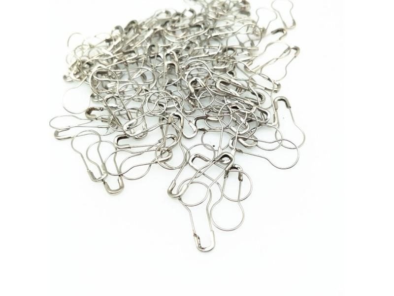 100pcs 22mm Colorful Knitting Crochet Marker Safety Pins DIY Sewing Tools Carousel 1