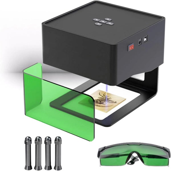 3W Laser Engraver Engraving Machine DIY Desktop Logo Mark Printer Kit Carousel 1