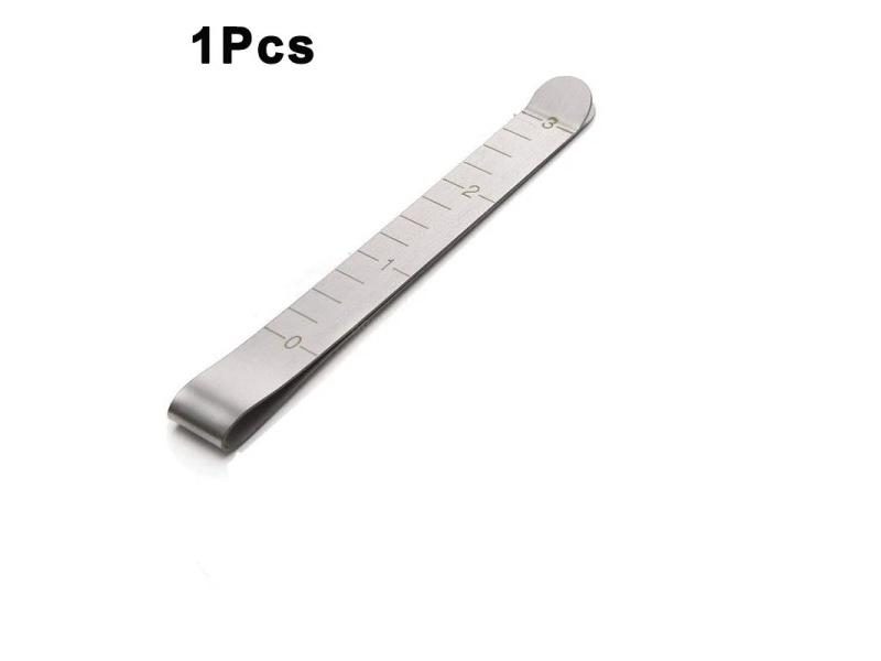 2/5PCS Hemming Clips Stainless Steel Sewing Clips Measurement Ruler Pinning Carousel 1