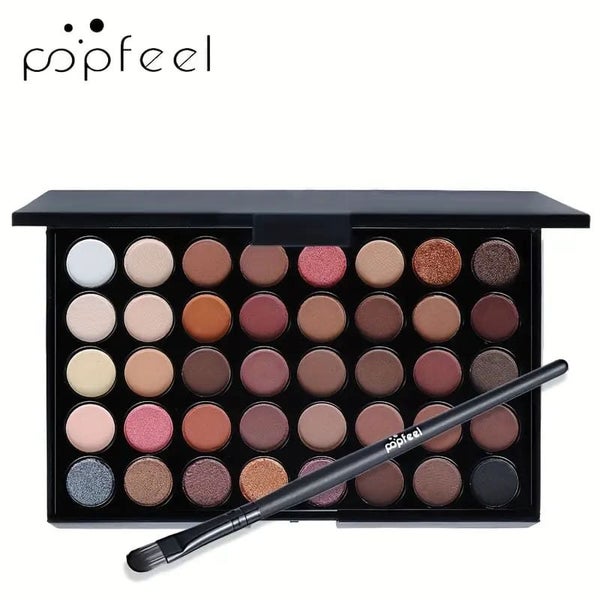 POPFEEL 40-Color Eyeshadow Palette Carousel 1