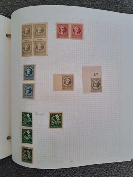 Stamps from Germany. Thuringen Carousel 2
