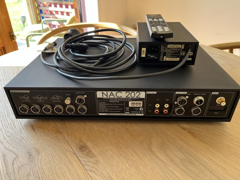 Naim NAC202 Pre-amp and optional NAPSC Power Supply Carousel 8