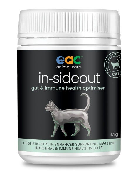 in-sideout Cat Formula - Pre & Probiotic Nutraceutical Supplement For Cats 125g Carousel 1