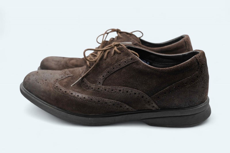 Rockport - Chocolate Suede Casual Dress Shoes63616213519362111